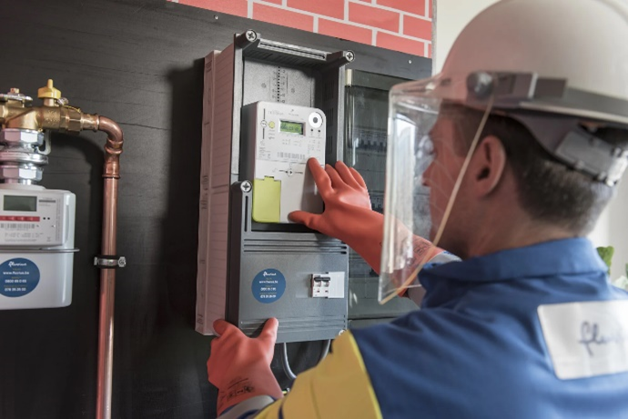 MMI Fluvius Digitale Meter